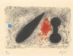 Joan Mir Modernist Nous Avons Etching Aquatint Edition 4 40 signed Joan Mir  - 4720590