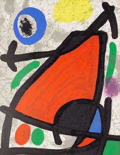 Joan Miro Mid Century Abstract Art Print - 3696405