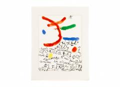 Joan Miro Mid Century Art Print - 3695669