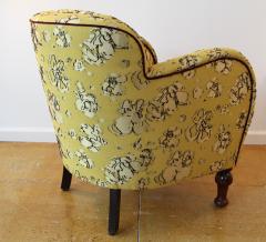 Joanna Frank Danish 1930s Dressy Chair in Couture Textile - 2929423