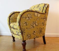 Joanna Frank Danish 1930s Dressy Chair in Couture Textile - 2929424