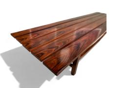 Joaquim Tenreiro Bench in Rosewood Att to Joaquim Tenreiro 1960s Lot 318A - 4190696