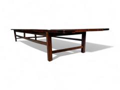 Joaquim Tenreiro Bench in Rosewood Att to Joaquim Tenreiro 1960s Lot 318A - 4190699