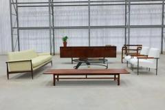 Joaquim Tenreiro Brazilian Mid Century Bench in Hardwood Attributed to Joaquim Tenreiro 1960 s - 3348433