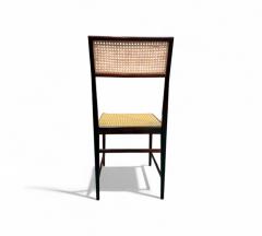 Joaquim Tenreiro Brazilian Mid century Modern Chair in Rosewood Cane Joaquim Tenreiro 1950s - 4416943