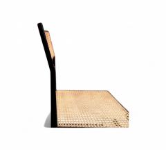 Joaquim Tenreiro Brazilian Mid century Modern Chair in Rosewood Cane Joaquim Tenreiro 1950s - 4416946