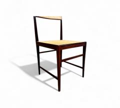 Joaquim Tenreiro Brazilian Mid century Modern Chair in Rosewood Cane Joaquim Tenreiro 1950s - 4416947