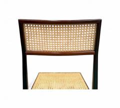 Joaquim Tenreiro Brazilian Mid century Modern Chair in Rosewood Cane Joaquim Tenreiro 1950s - 4416949