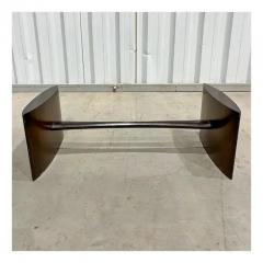 Joaquim Tenreiro Brazilian Modern Coffee Table in Hardwood and Marble Joaquim Tenreiro 1950s - 3495329