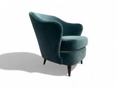 Joaquim Tenreiro Concha Armchair in Hardwood Mohair Joaquim Tenreiro 1950s Lot 138A - 4286734