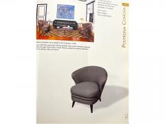 Joaquim Tenreiro Concha Armchair in Hardwood Mohair Joaquim Tenreiro 1950s Lot 138A - 4286737