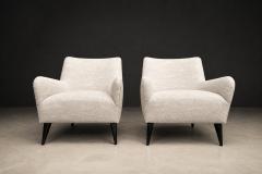 Joaquim Tenreiro Joaquim Tenreiro Armchairs Hardwood with Ebonized Legs Brazil 1950s - 4594251