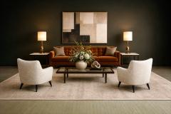 Joaquim Tenreiro Joaquim Tenreiro Armchairs Hardwood with Ebonized Legs Brazil 1950s - 4594254