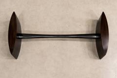 Joaquim Tenreiro Joaquim Tenreiro Rosewood Crystal Coffee Table Brazil 1960s - 4525337