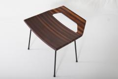 Joaquim Tenreiro Mid Century Modern Stool by Joaquim Tenreiro Brazil 1960s - 4563978