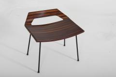 Joaquim Tenreiro Mid Century Modern Stool by Joaquim Tenreiro Brazil 1960s - 4563979