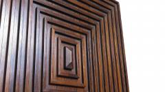 Joaquim Tenreiro Muxarabi Rosewood Wall Sculpture - 3597747