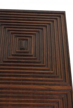 Joaquim Tenreiro Muxarabi Rosewood Wall Sculpture - 3597749