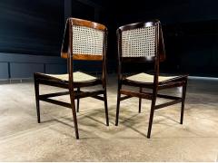 Joaquim Tenreiro Pair of Cadeira com Assento Curvo Chairs by Joaquim Tenreiro - 4511772
