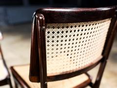 Joaquim Tenreiro Pair of Cadeira com Assento Curvo Chairs by Joaquim Tenreiro - 4511773