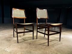 Joaquim Tenreiro Pair of Cadeira com Assento Curvo Chairs by Joaquim Tenreiro - 4511774