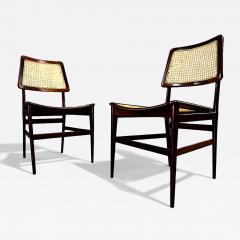Joaquim Tenreiro Pair of Cadeira com Assento Curvo Chairs by Joaquim Tenreiro - 4537527