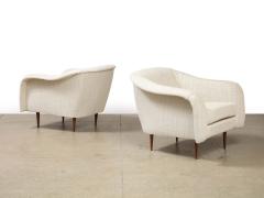 Joaquim Tenreiro Pair of Curved Lounge Chairs - 3412126