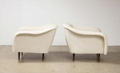 Joaquim Tenreiro Pair of Curved Lounge Chairs - 3412130