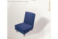 Joaquim Tenreiro Pair of L Armchairs in Hardwood Fabric Joaquim Tenreiro - 4542455