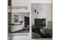 Joaquim Tenreiro Pair of L Armchairs in Hardwood Fabric Joaquim Tenreiro - 4542456