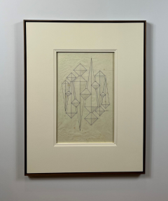 Joaquim Tenreiro Relevo Drawing ca 1980 - 4627590