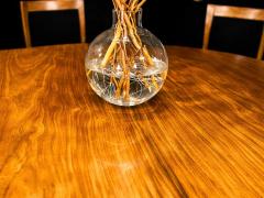 Joaquim Tenreiro Round Dining Table in Cavi na Wood by Joaquim Tenreiro Brazil 1950s Lot 761B - 4473579