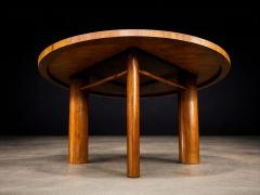 Joaquim Tenreiro Round Dining Table in Cavi na Wood by Joaquim Tenreiro Brazil 1950s Lot 761B - 4473585