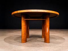 Joaquim Tenreiro Round Dining Table in Cavi na Wood by Joaquim Tenreiro Brazil 1950s Lot 761B - 4473586