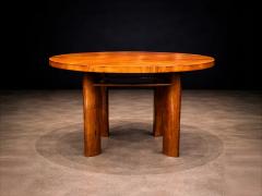 Joaquim Tenreiro Round Dining Table in Cavi na Wood by Joaquim Tenreiro Brazil 1950s Lot 761B - 4473589