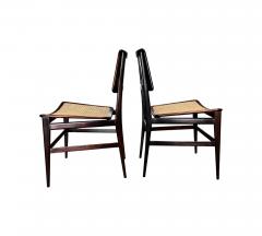 Joaquim Tenreiro Set of 2 Chairs in Rosewood Cane Joaquim Tenreiro 1960s Lot 744 - 4390305