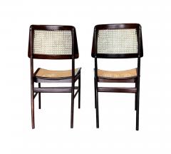 Joaquim Tenreiro Set of 2 Chairs in Rosewood Cane Joaquim Tenreiro 1960s Lot 744 - 4390310