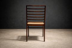 Joaquim Tenreiro Set of 4 Chairs in Rosewood Cane Joaquim Tenreiro 1950s - 4546261