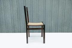 Joaquim Tenreiro Set of 8 Brazilian Modern Chairs in Hardwood Cane by Joaquim Tenreiro 1960s - 3299005