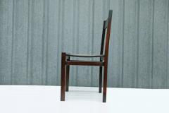 Joaquim Tenreiro Set of 8 Brazilian Modern Chairs in Hardwood Cane by Joaquim Tenreiro 1960s - 3299032