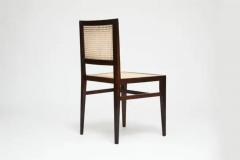 Joaquim Tenreiro Three Mid Century Modern Hardwood Cane Chairs by Joaquim Tenreiro 1950 Brazil - 3183845