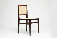 Joaquim Tenreiro Three Mid Century Modern Hardwood Cane Chairs by Joaquim Tenreiro 1950 Brazil - 3183859