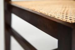 Joaquim Tenreiro Three Mid Century Modern Hardwood Cane Chairs by Joaquim Tenreiro 1950 Brazil - 3183951