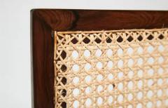 Joaquim Tenreiro Three Mid Century Modern Hardwood Cane Chairs by Joaquim Tenreiro 1950 Brazil - 3183957