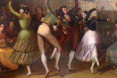 Joaquin Dominguez Becquer Dancers in a Courtyard - 4398345