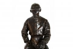 Jockey Horse Vainqueur du Derby Bronze Sculpture after Pierre Jules Mene - 4397746