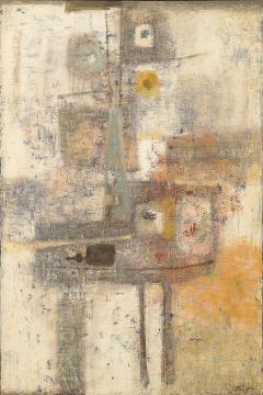 Joe Caroff MC Abstract Color Field Still Life entitled Foyer in Oil On Canvas Joe Caroff - 4623383