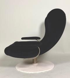 Joe Colombo 2 Rare Prototype Italian Organic Modern Swivel Lounge Chairs Joe Colombo 1970 - 4222400