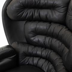 Joe Colombo Elda Chair Joe Colombo Comfort Black and Creme Italy circa 1970 - 4550912
