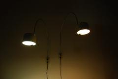 Joe Colombo JOE COLOMBO PAIR OF COUP WALL LIGHTS - 3274996